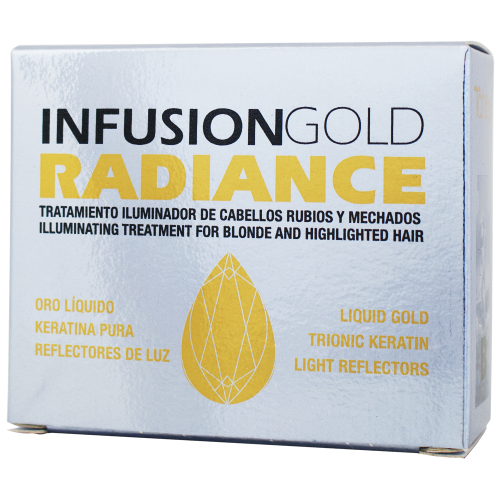 TAHE KERATIN Infusion gold radiance so zlatom a keratínom (2x10 ml)