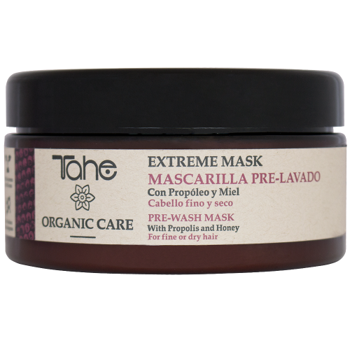 Prírodná hydratačná maska Extrem aplikovaná pred šampónom pre jemné a suché vlasy (300 ml) TAHE