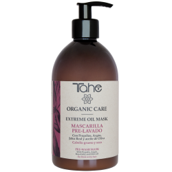 Prírodná hydratačná maska Extreme oil aplikovaná pred šampónom pre pevné a suché vlasy (500 ml) TAHE