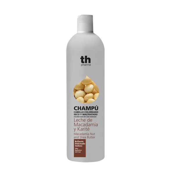 Šampon na vlasy s výťažkom z makadamového oriešku a bambuckého másla (1000 ml) - krásne voní TH Pharma