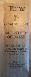Tester-Prírodná hydratačná maska NUTRITIUM OIL pre pevné a suché vlasy (10 ml) TAHE